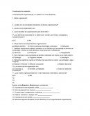 Cuestionario de evaluación Comportamiento organizacional y su relación con otras disciplinas