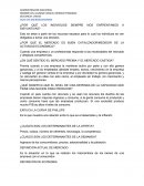 GUIA DE MICROECONOMIA ¿POR QUÉ LOS INDIVIDUOS SIEMPRE NOS ENFRENTAMOS A DISYUNTIVAS?