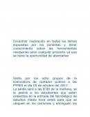 Visita a las pymes planeacion