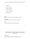 Resolucion bloque MOEA - Derecho Internacional