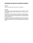 INVERSIÓN DE GIRO DE UN MOTOR TRIFÁSICO