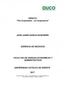 ENSAYO “The Corporation - La Corporación”