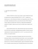 TEMA DE LA CONTESTACIÓN DE DEMANDA JUICIO ORDINARIO MERCANTIL