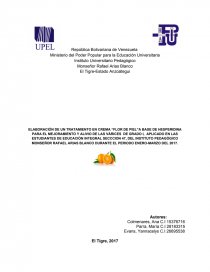 Proyecto de tratamiento para varices. Página 1