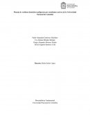 Manejo de residuos domésticos peligrosos por estudiantes activos de la Universidad Nacional de Colombia