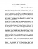 Analogía de las formas de gobernar