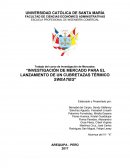 Nuevo Informe de investigacion de nuevo producto