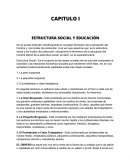 Estructura Social y Educación