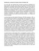 Investigación histórica (16 puntos IB) Identificación y evaluación de fuentes (Criterio A) Palabras: 502