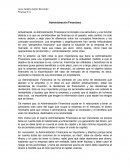 Administracion Financiera Administración Financiera