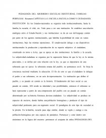 PEDAGOGÍA DEL ABURRIDO 1 ESCUELAS DESTITUIDAS. Página 1