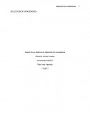 Diseño de un Sistema de Selección de Vendedores