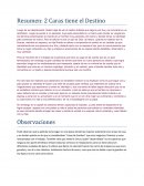 Previo 6 Resumen: 2 Caras tiene el Destino