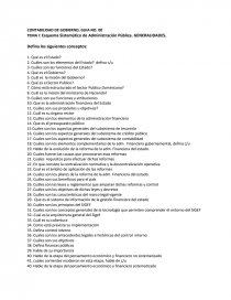 Esquema Sistemático de Administración Pública. GENERALIDADES.. Página 1