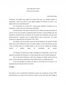 ¿Qué culpa tiene el acero del mal uso de la mano?