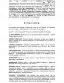 Modelo de contrato disposición final de residuos peligrosos