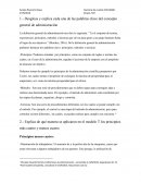 Desglosa y explica cada una de las palabras clave del concepto general de administración