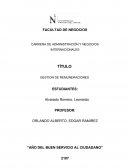 Gestion de remuneraciones. DEL ÁREA SUELDOS Y SALARIOS, EMPRESA C, S.A.