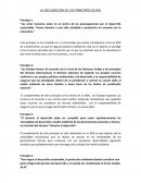 LA DECLARACION DE LOS PRINCIPIOS DE RIO