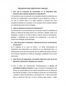 PREGUNTAS PARA VERIFICACIÓN Y ANÁLISIS