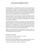 Características de la Pedagogía Social Crítica