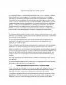 Caracterización del término científico y técnico