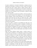 Donde comienza la corrupción?