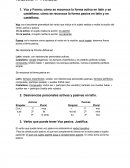 Voz y Forma; cómo se reconoce la forma activa en latín y en castellano