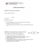 EJERCICIOS PRUEBA 1 EJERCICIO 1: Representación y Operaciones