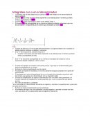 Integrales con x en el denominador