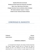 COMUNIDAD EL MANGUITO