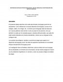 DEFICIENCIAS SOCIALES PROVOCADAS POR EL USO DE JERGAS EN LOS ESTUDIANTES DEL INSTITUTO INFOCAL