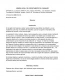 La explotación minera abarca áreas un poco pequeñas