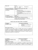 RESEÑA DEL DOCUMENTO POR CATEGORÍAS