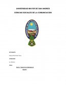 TRATA Y TRAFICO DE PERSONAS EN BOLIVIA