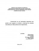 Construcción de una herramienta ergonómica que permita cavar agujeros de siembra y disminuya las lesiones musculares por malas posturas de los agricultores.