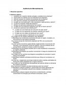 AUDITORIA DE MERCADOTECNIA Resumen ejecutivo