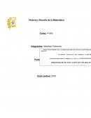 Historia y filosofía de la Matemática