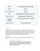 Estructura de sueldos y salarios