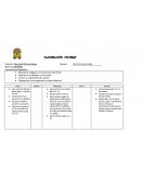 PLANIFICACIÓN PRE FIRST