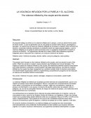 LA VIOLENCIA INFLIGIDA POR LA PAREJA Y EL ALCOHOL