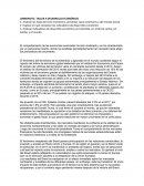 TALLER II DESARROLLO ECONÓMICO