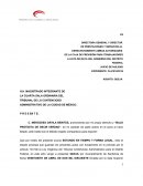 JUICIO DE NULIDAD ASUNTO: QUEJA