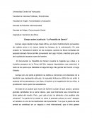 Ensayo sobre la película La pesadilla de Darwin