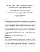 PRECISION Y EXACTITUD DE LAS MEDIDAS VOLUMETRICAS