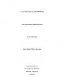 EL ESTUDIO DE LA MATEMÁTICA