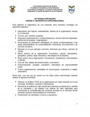 Actividad por equipo Diagnóstico organizacional