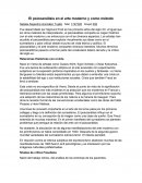 El psicoanálisis en el arte moderno y como método