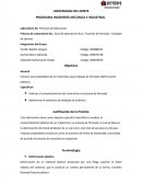 Laboratorio de: Procesos de fabricación