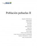 Análisis estadísticos población peñuelas I